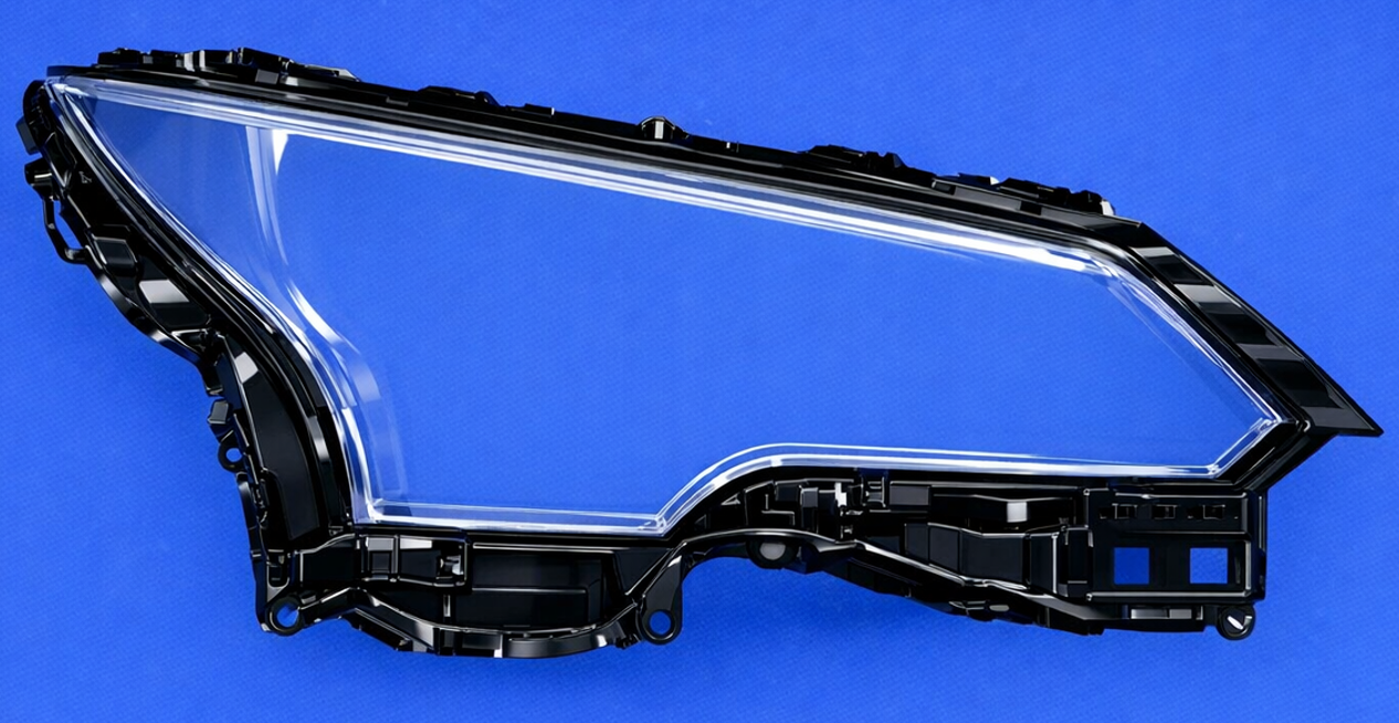 ライトグリーン®PCを使用したヘッドランプレンズ